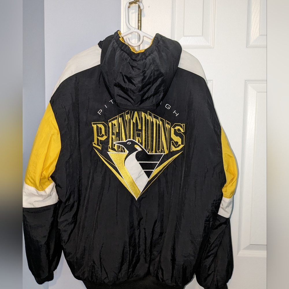 Vintage Pittsburgh Penguins winter jacket